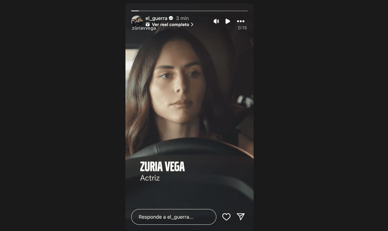 Alberto Guerra publica video de Zuria Vega tras 'separación'
