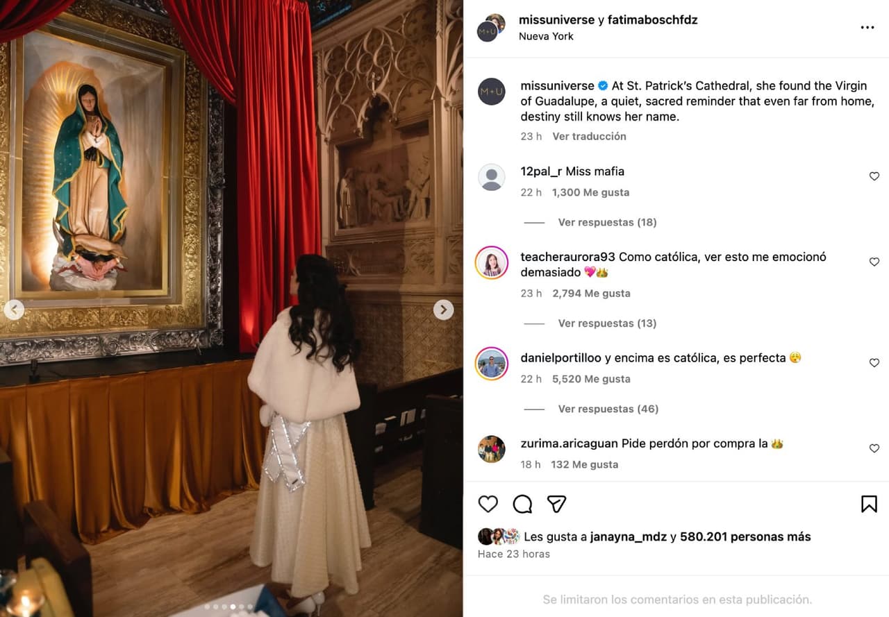 Fátima Bosch en Nueva York.