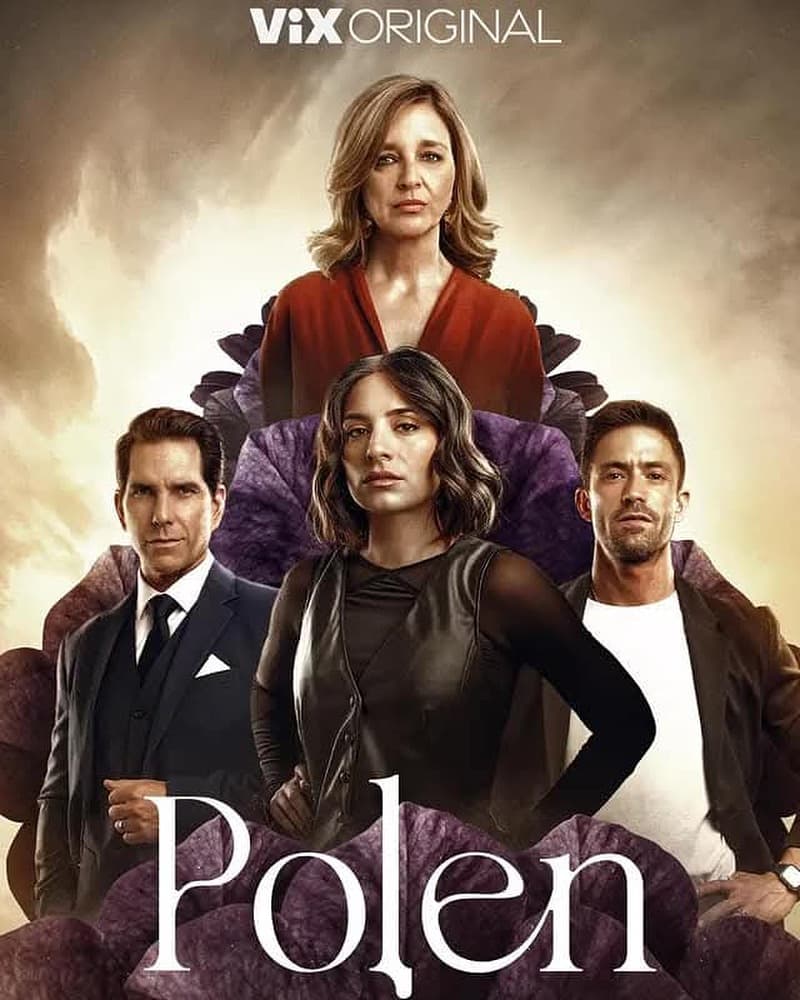 Póster oficial de la serie 'Polen', de ViX