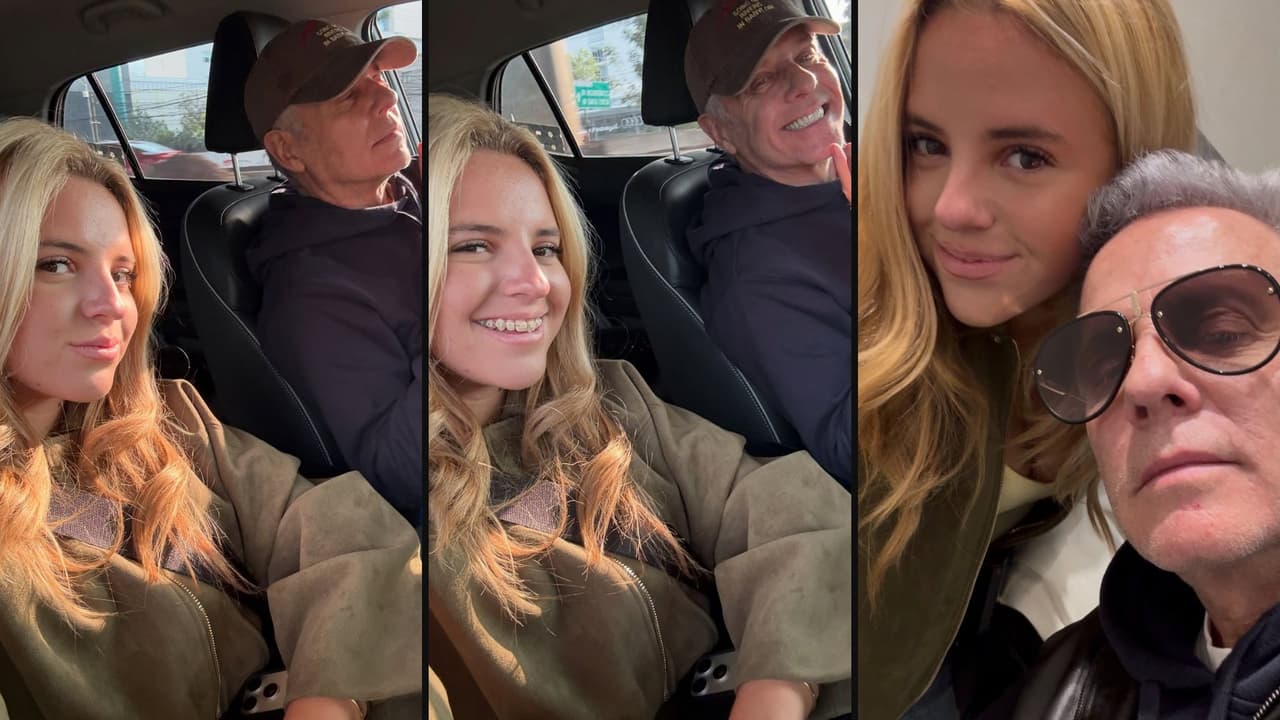 Alexis Ayala comparte tiempo junto a su hija Roberta