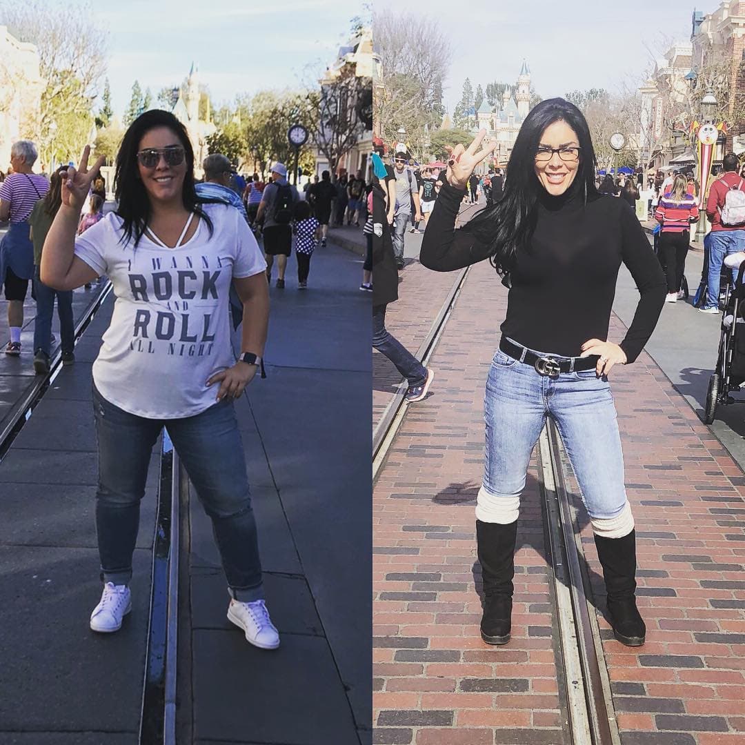 Poco a poco el resultado comenzó a ser notorio y desde 2018 las fotos de su transformación física se hicieron recurrentes en su perfil de Instagram.