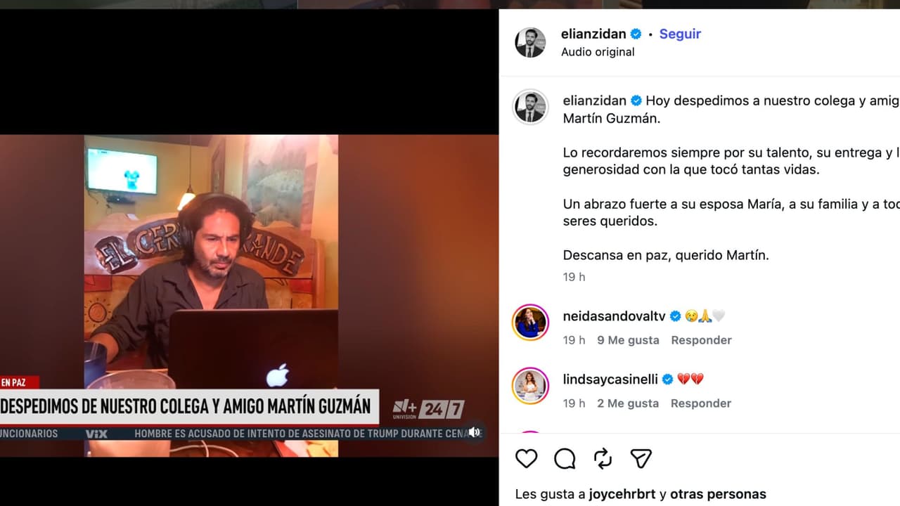 Despiden a Martín Guzmán.