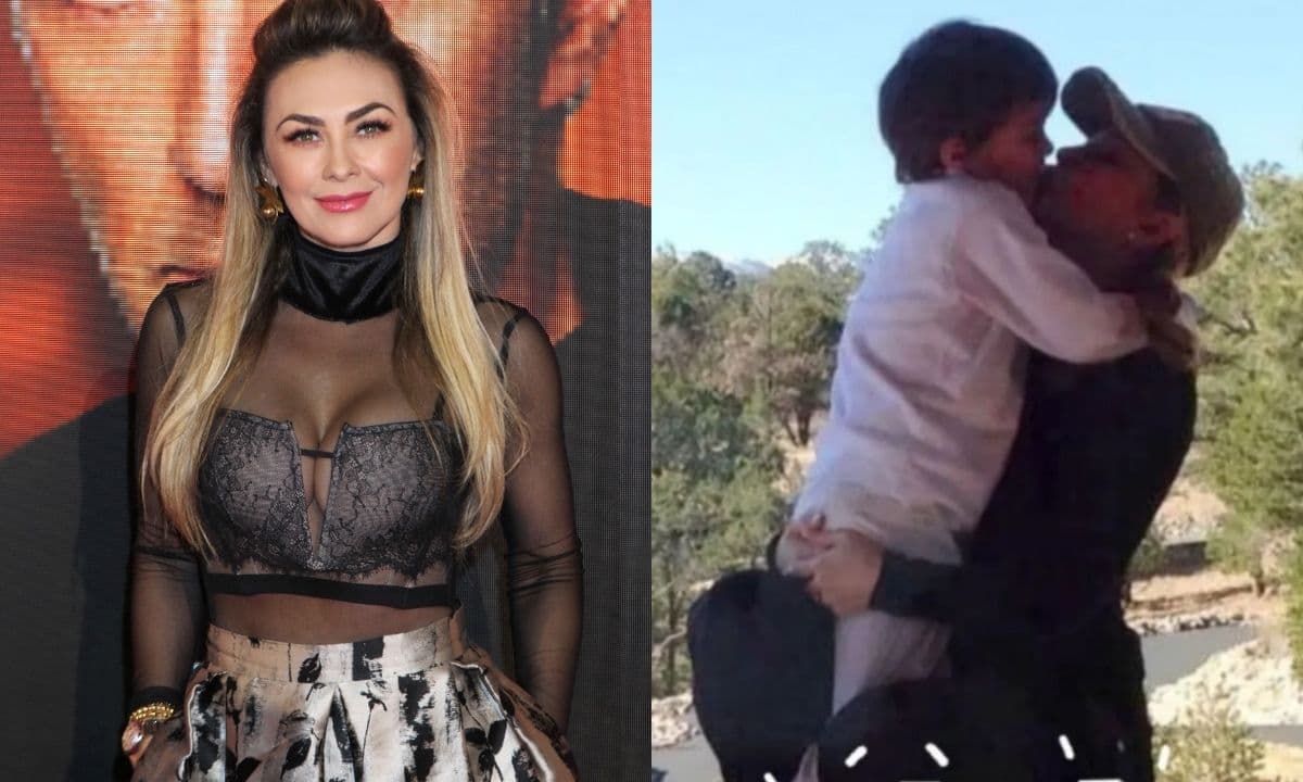 Aracely Arámbula celebra los 14 años de su hijo y publica misterioso video