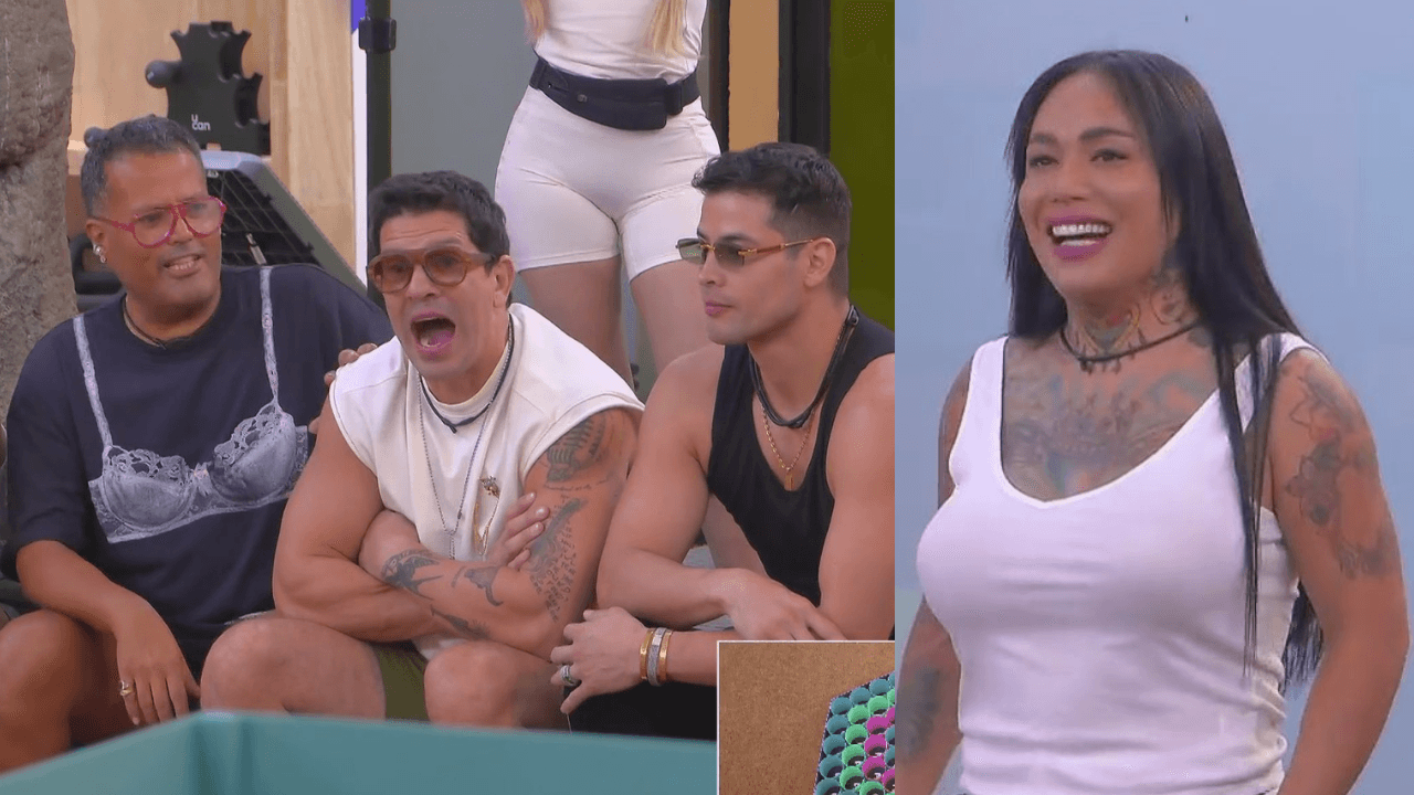 Karina Torres deja en shock al darse tremendos besos con tres habitantes y nadie los vio