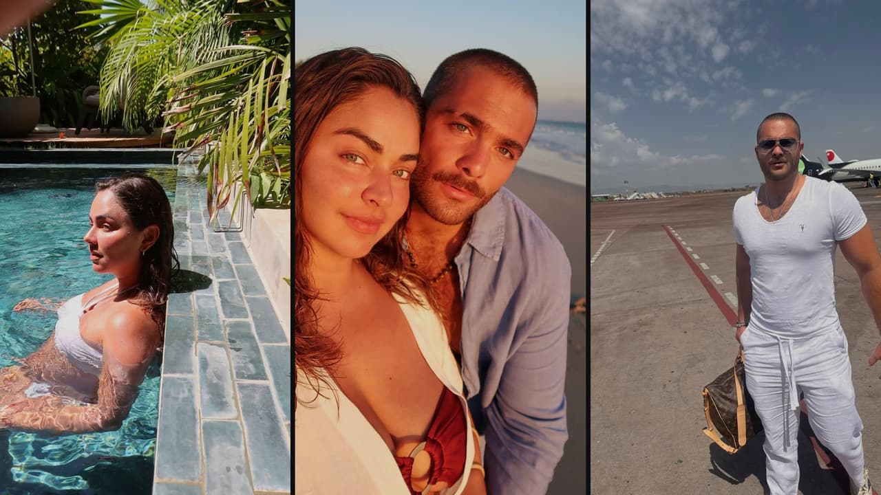 Claudia Martín y Carlos Said presumen sus románticas vacaciones