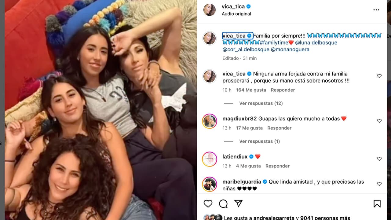 Vica Andrade reaparece con Mónica Noguera tras muerte de Memo del Bosque.