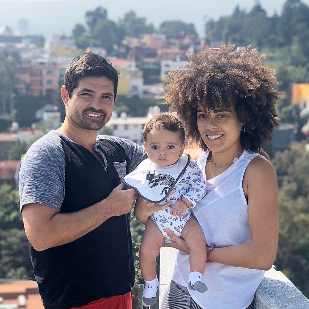 Novia de Ferdinando Valencia descarta volverse a embarazar: “Ahorita a disfrutar de Tadeo”