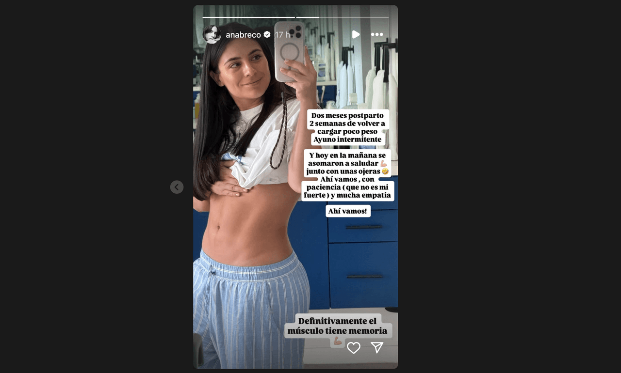 Ana Brenda Contreras impacta al lucir vientre plano tras nacimiento de su hija y revela cómo lo logró