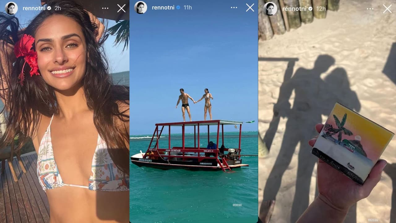 Renata Notni y Diego Boneta presumen sus vacaciones en Instagram