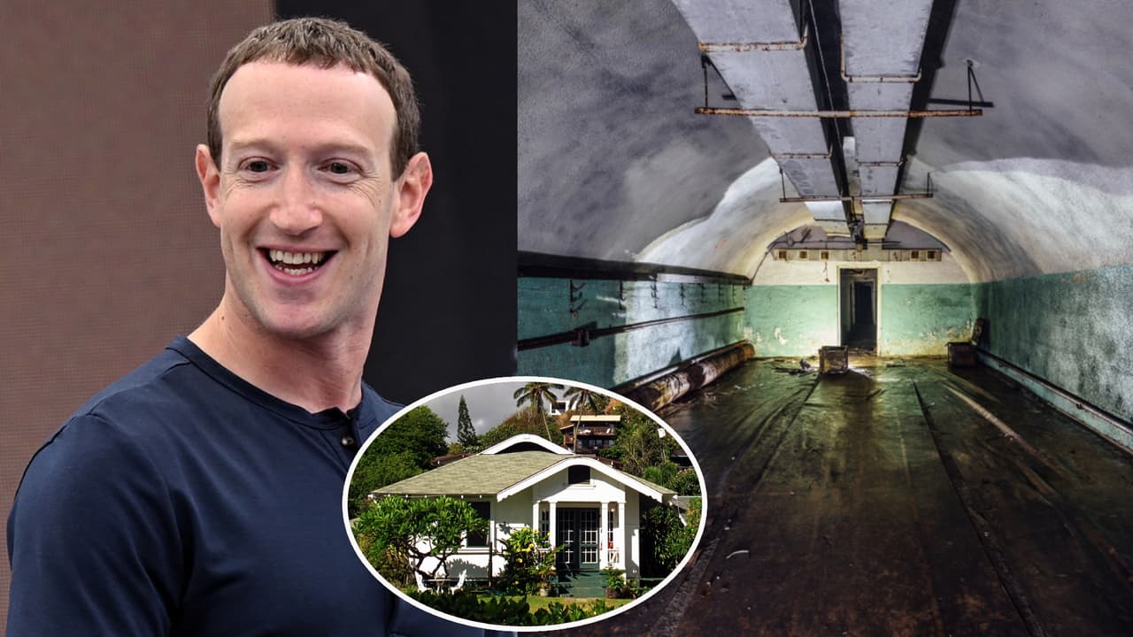 ¿Preparándose para el fin del mundo? Aseguran que Mark Zuckerberg construye un búnker subterráneo