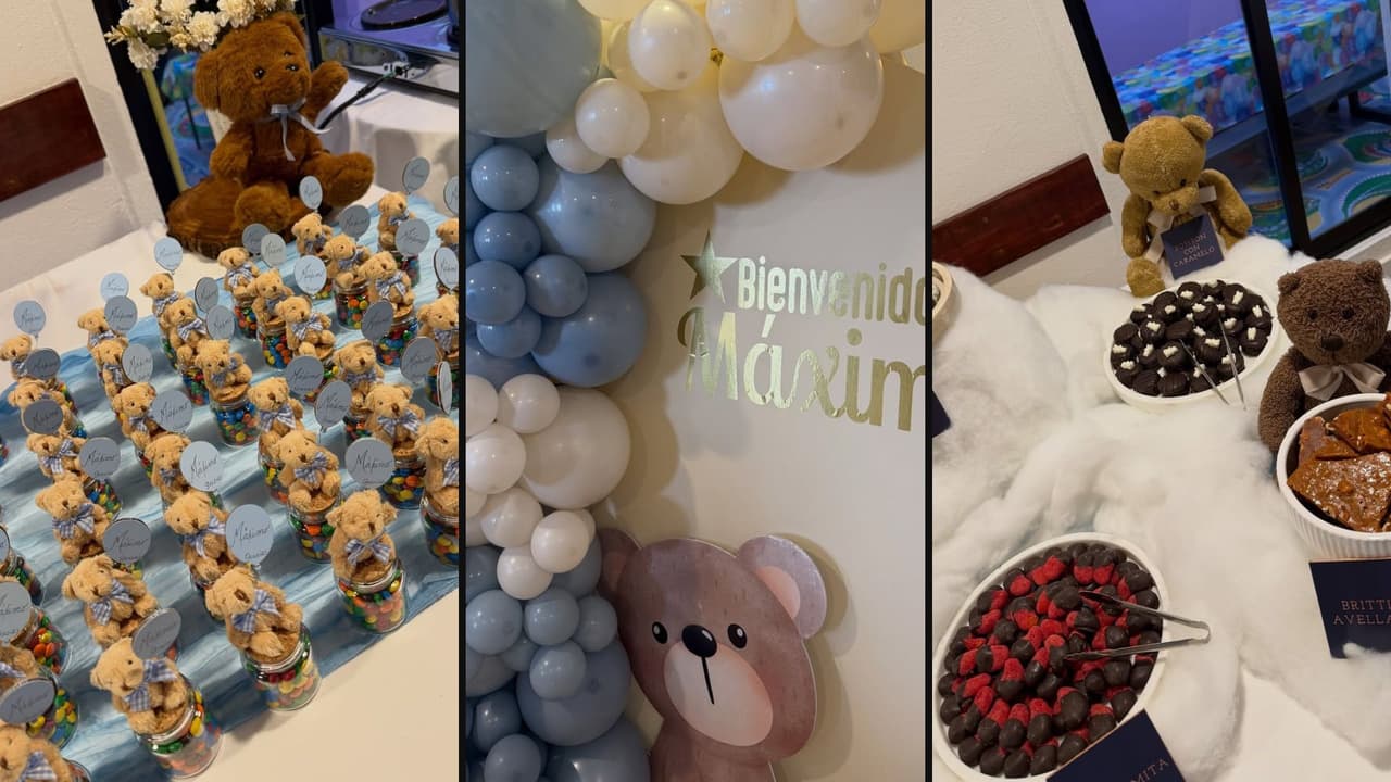 Así fue el baby shower del hijo de Claudia Martín y Carlos Said