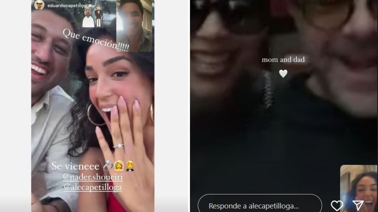 Así reaccionó la familia de Alejandra Capetillo a su compromiso.