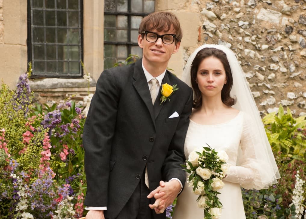 Eddie Redmayne Felicity Jones en la Teoria del Todo
