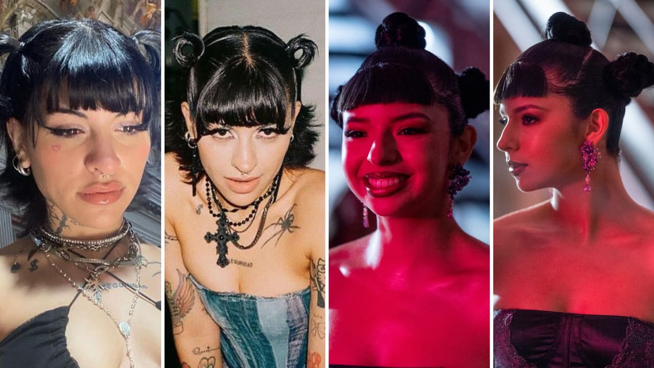 ¿Ángela imitó el look de Cazzu?