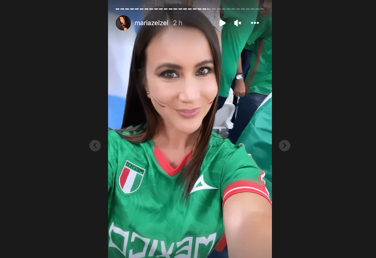 Mariazel historias de Instagram