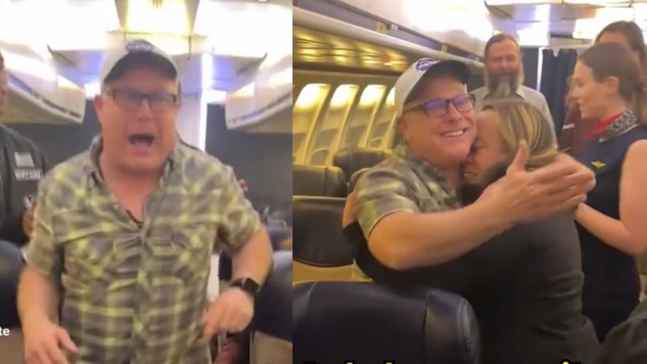 Hombre con Alzheimer sufre episodio en pleno vuelo: esto tuvieron que hacer para calmarlo