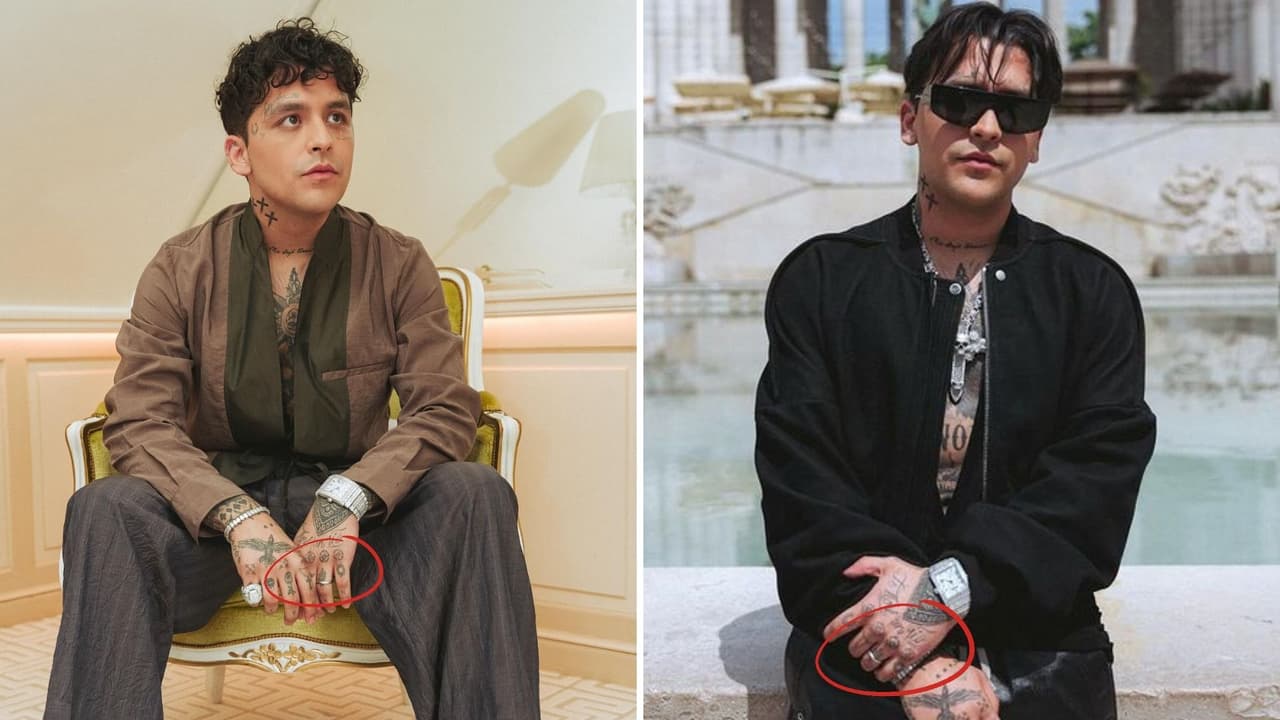 ¿Nodal luce anillo de casado?