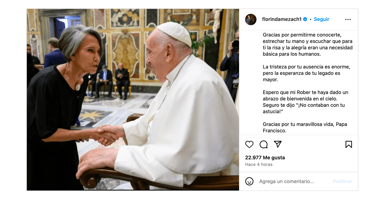 Muere el Papa Francisco: famosos lloran su fallecimiento y lo despiden con devastadoras fotos