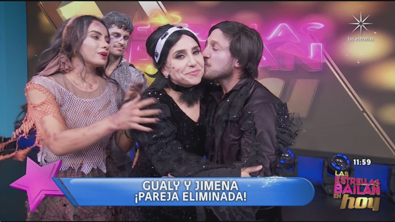 Jimena Longoria y Gualy Cardenas son la segunda pareja eliminada de Las Estrellas Bailan en Hoy.
