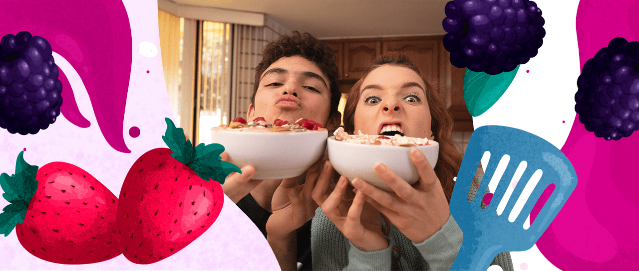 Receta de Pinches famosos: Joaquin Bondoni prepara “Smoothie Bowl de plátano"