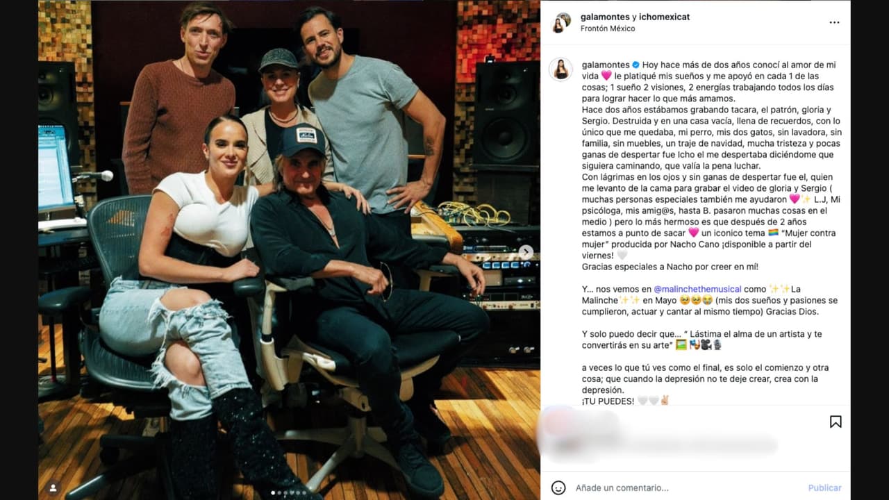 Gala Montes dedica emotivo mensaje a su pareja Icho Van a 2 años de conocerse