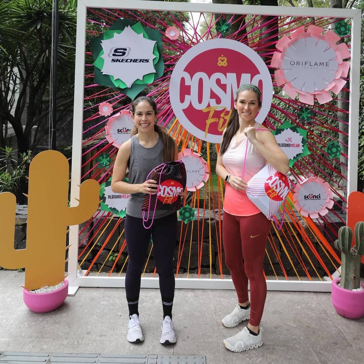 Así se vivió Cosmo Fit: desde rutinas para bajar de peso hasta clases de yoga.