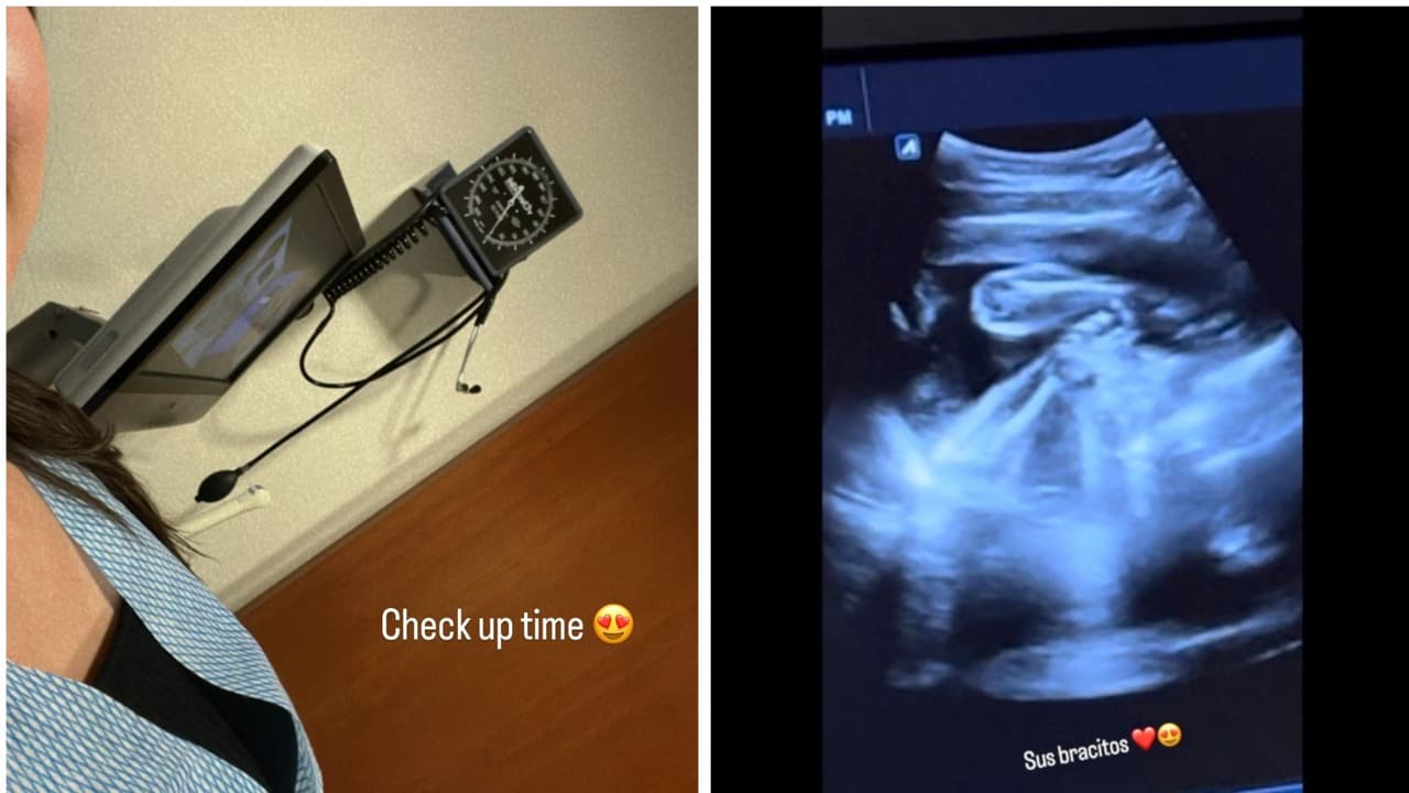 Joely Bernat, la esposa de Paul Stanley, presumió un ultrasonido de su hija Victoria.