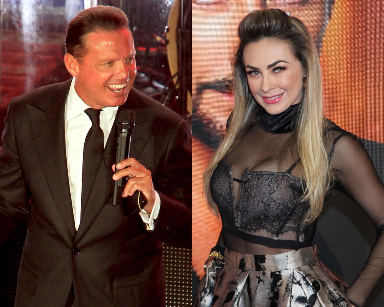 La expareja de Luis Miguel negó diferencias con la estrella de televisión.