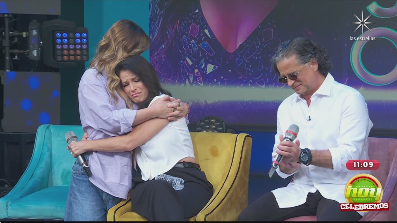 Alessandra Rosaldo llora en Hoy tras sufrir repentina muerte y pide perdón; Andrea Legarreta la consuela