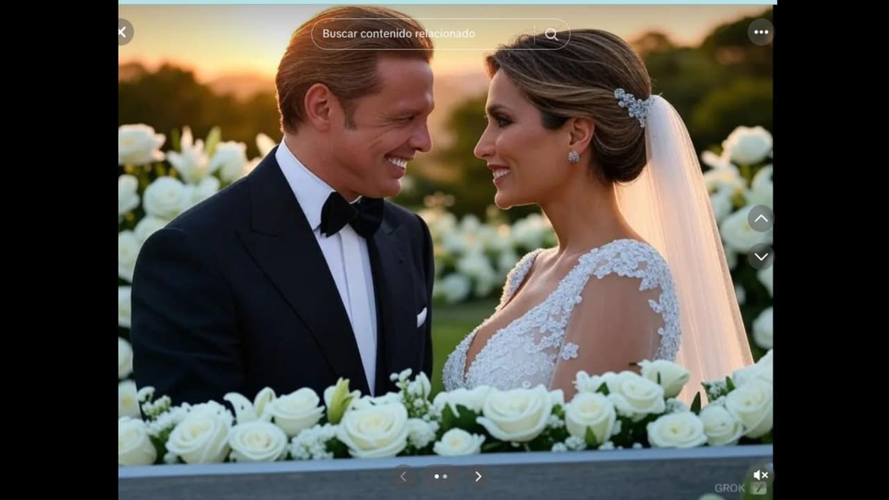 Fans de Luis Miguel muestran cómo luciría el cantante el día de su boda gracias a la Inteligencia Artificial