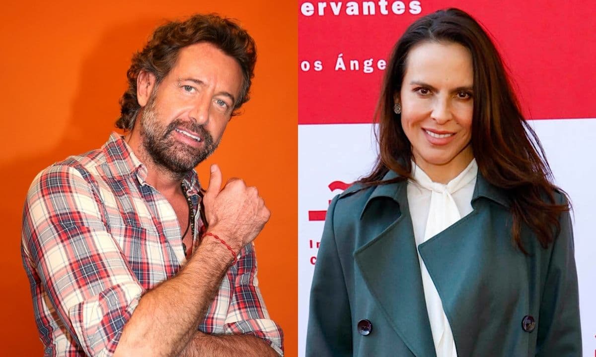 Gabriel Soto publica foto con Kate del Castillo; lucen irreconocibles