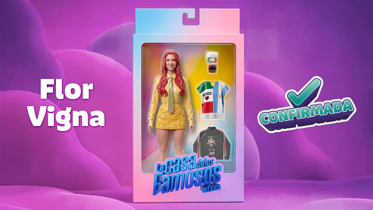 Flor Vigna es la octava habitante de La Casa de los Famosos México 2026; así la reveló Wendy Guevara