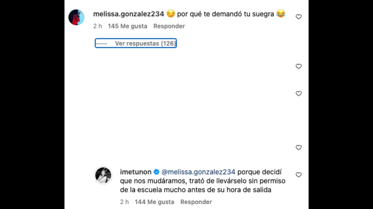 Ime Tuñón, nuera de Maribel Guardia, responde dudas de sus seguidores