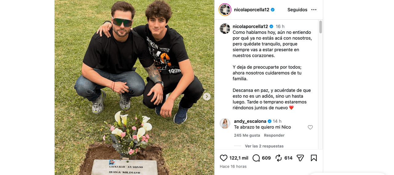 Conductor de Hoy está de luto: llorando y junto a su hijo, hace conmovedora promesa de despedida