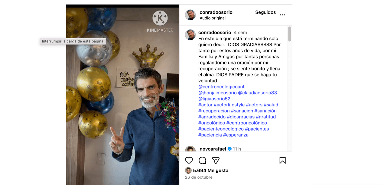 Muere actor de La fea más bella y En nombre del amor; revelan el devastador mensaje que publicó antes de fallecer