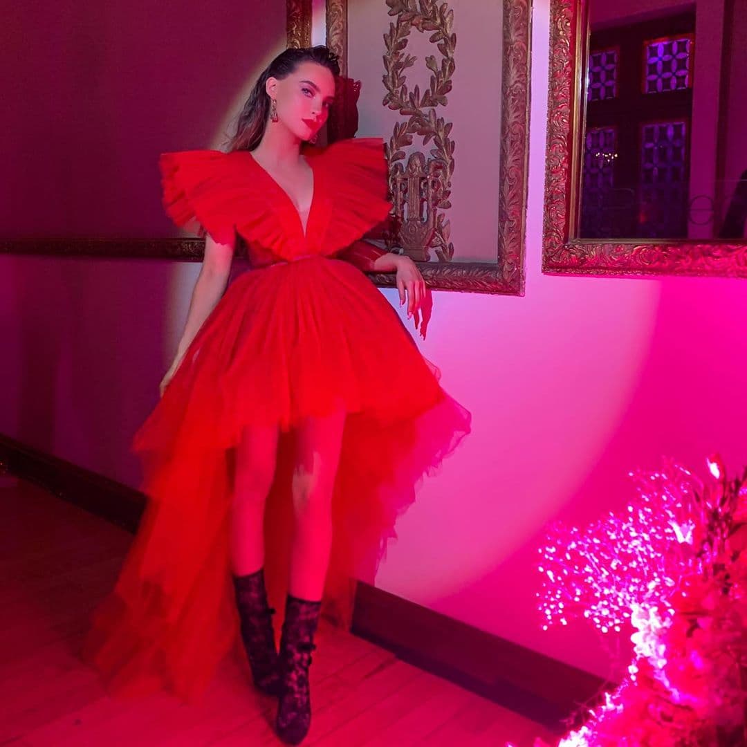 Belinda presenta su nueva colección de ropa.