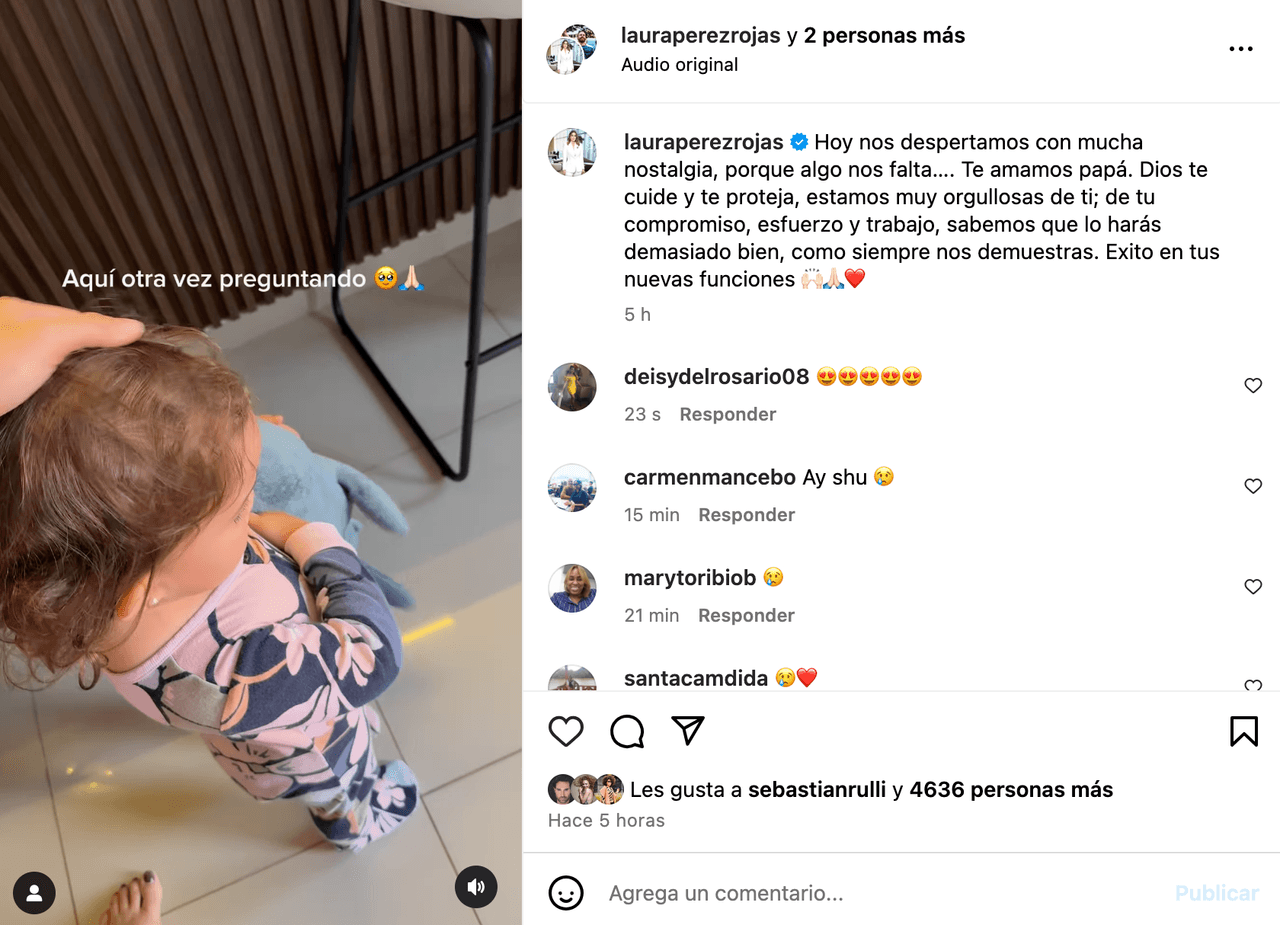 Hija de Carlos de la Mota lo busca tras abandono