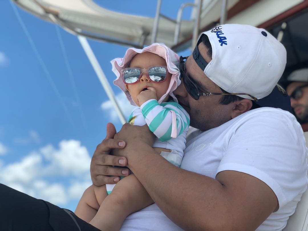 Este fin de semana, Julión Álvarez celebró el bautizo de su primogénita María Isabel.