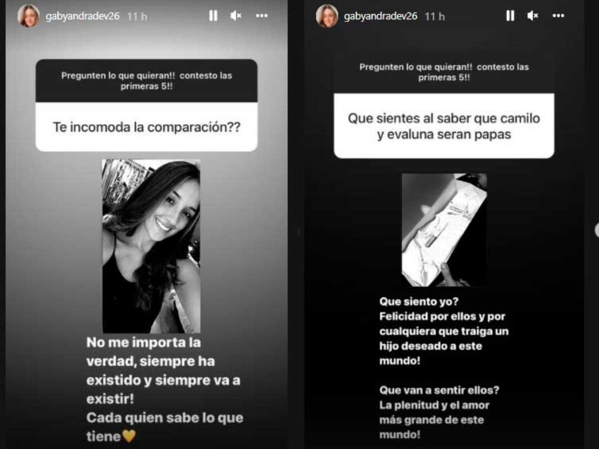 Ex novia de Camiilo dice si le molestan las comparaciones con Evaluna.