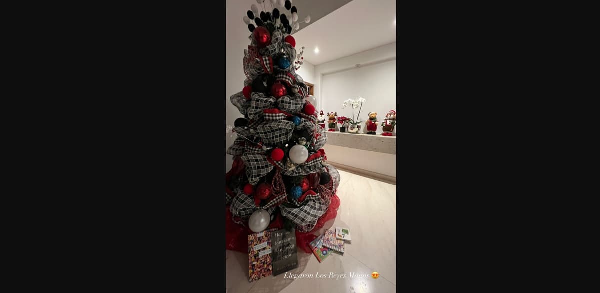 La conductora mostró la foto en redes sociales