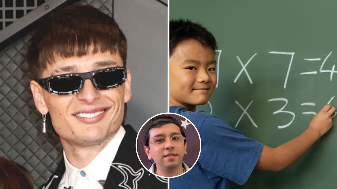 Maestro usa canción de Peso Pluma para enseñarle a sus alumnos la tabla del 4: ¿funcionó?