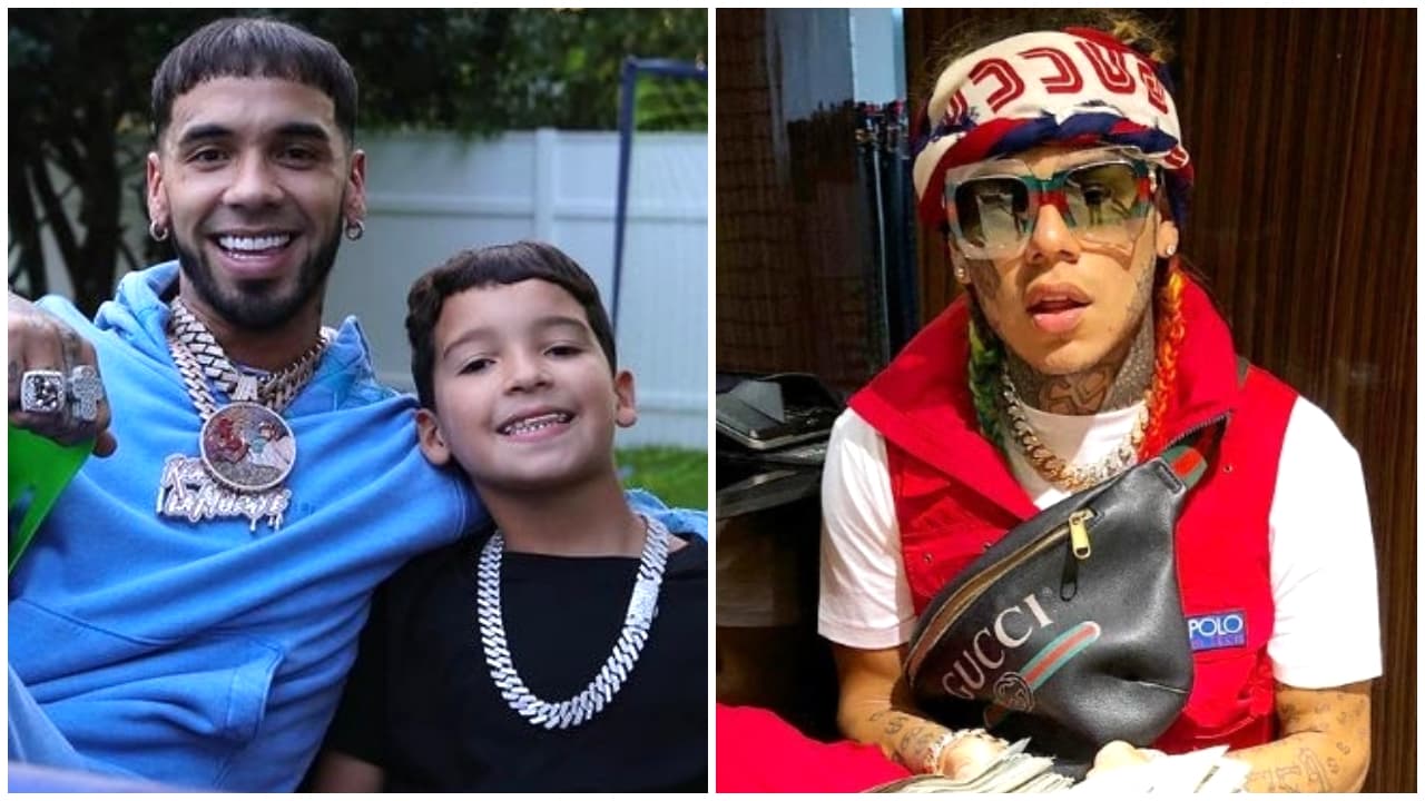 Hijo de Anuel dice tener al "mejor papá", pero Tekashi asegura que no mantiene a Cattleya