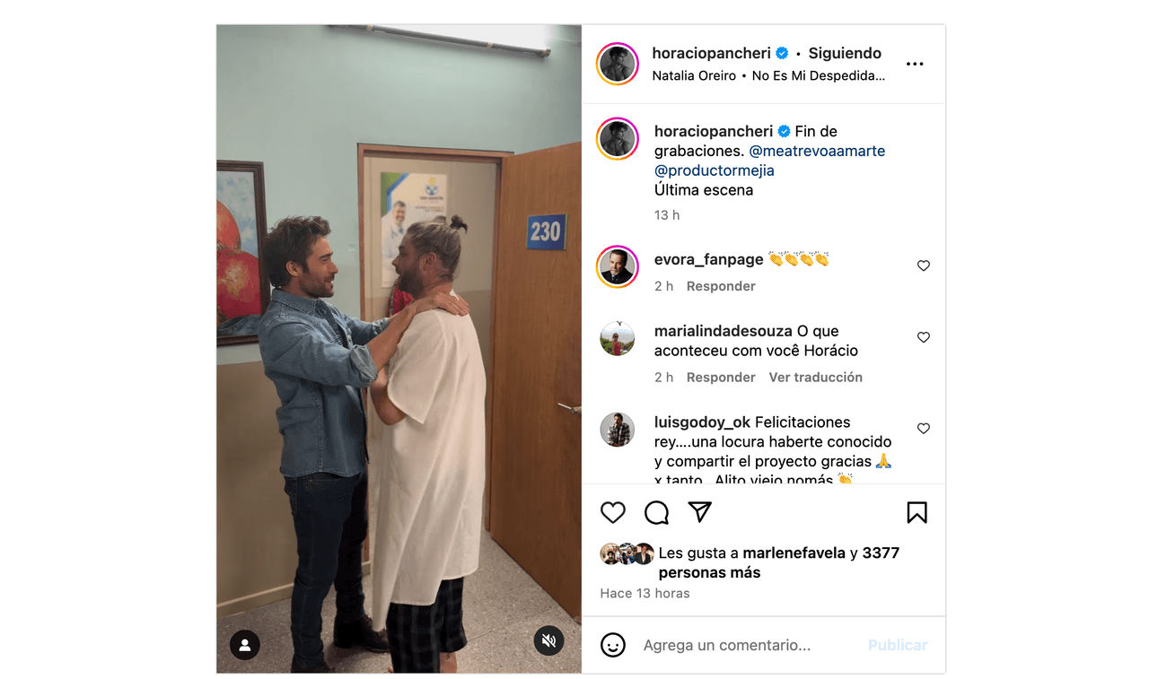 Horacio Pancheri deja 'Me atrevo a amarte', así se despide