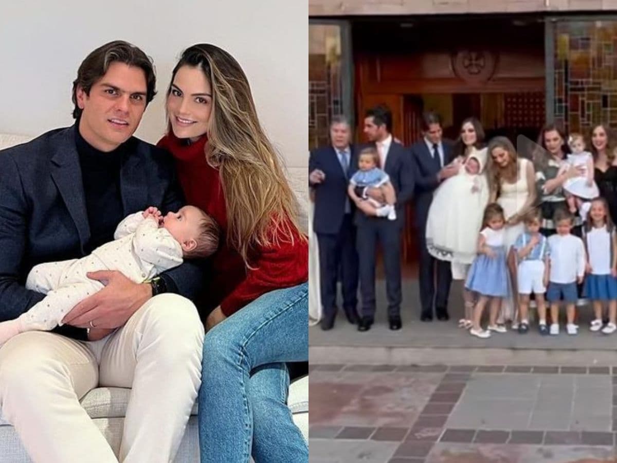Ximena Navarrete celebra el bautizo de su hija; publica primeras fotos