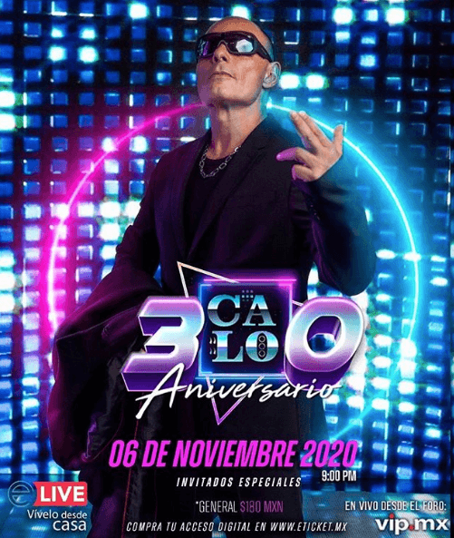 Claudio Yarto define el 30 aniversario de Caló como algo "maravilloso"