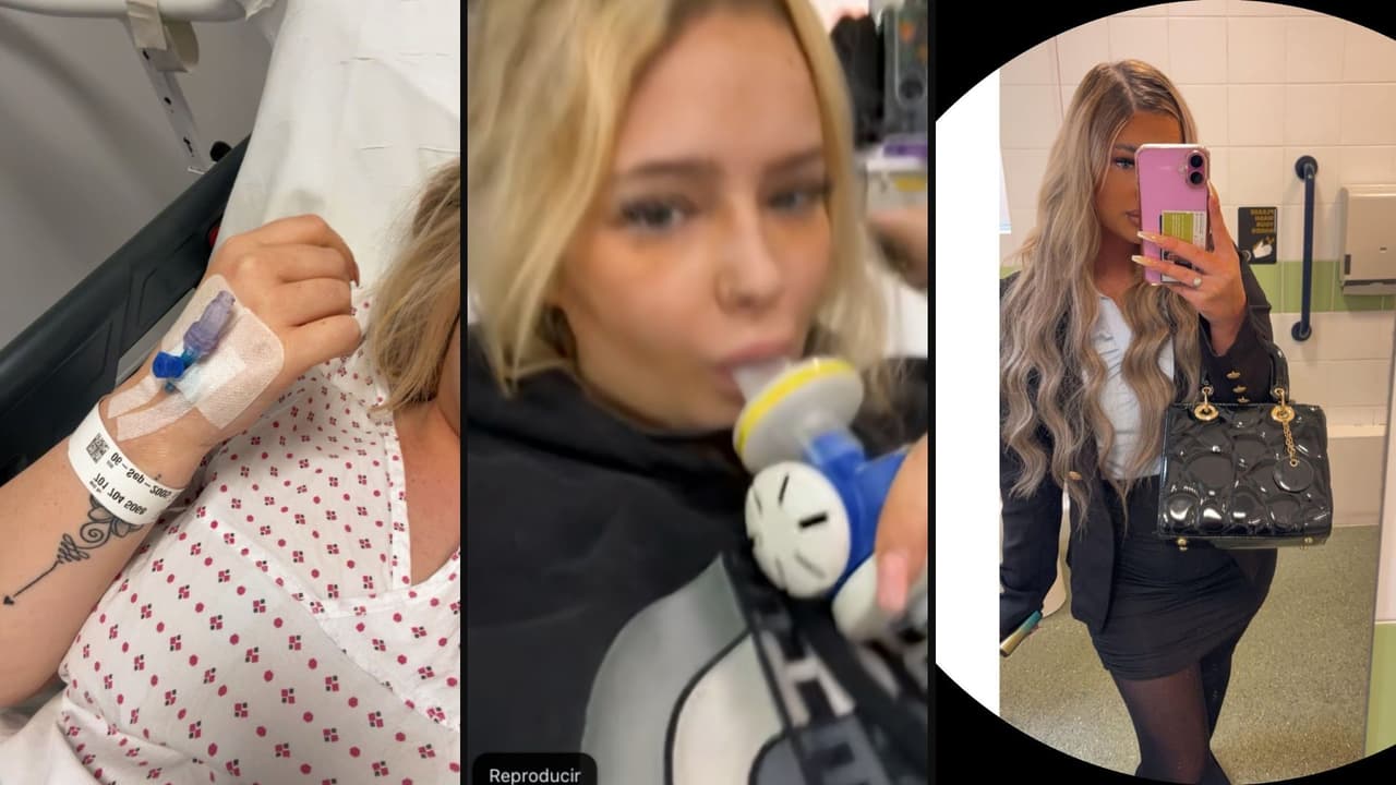 Amy Louise Leonard fue hospitalizada el pasado 29 de septiembre debido a las complicaciones que tuvo por inhalar el gas de la risa