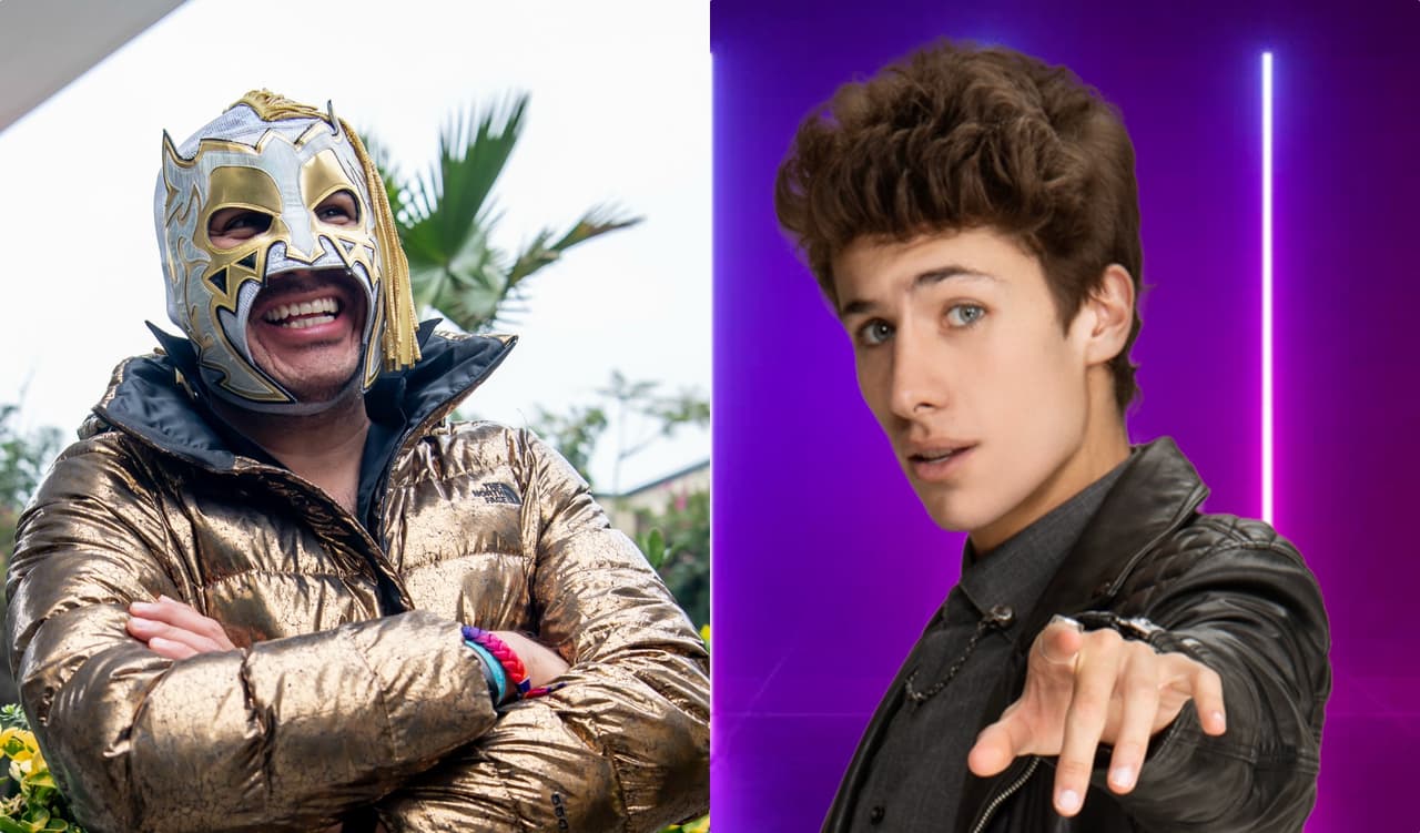 Juanpa Zurita reta al Escorpión Dorado a aventarse en paracaídas