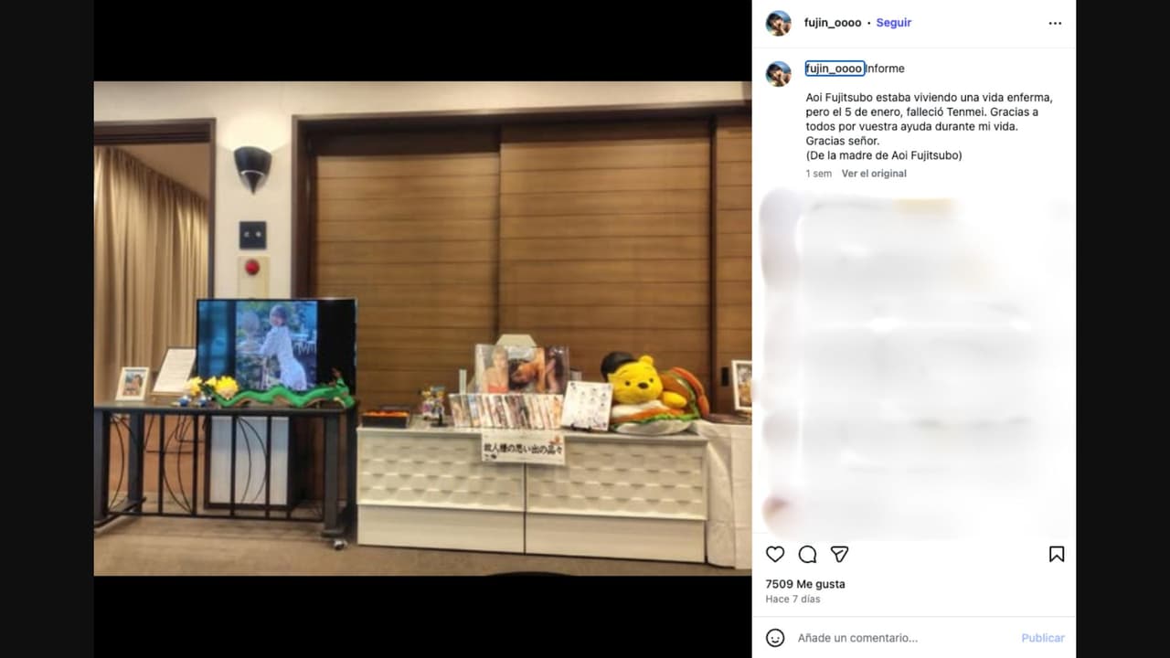 Muere la modelo japonesa Aoi Fujino a los 27 años