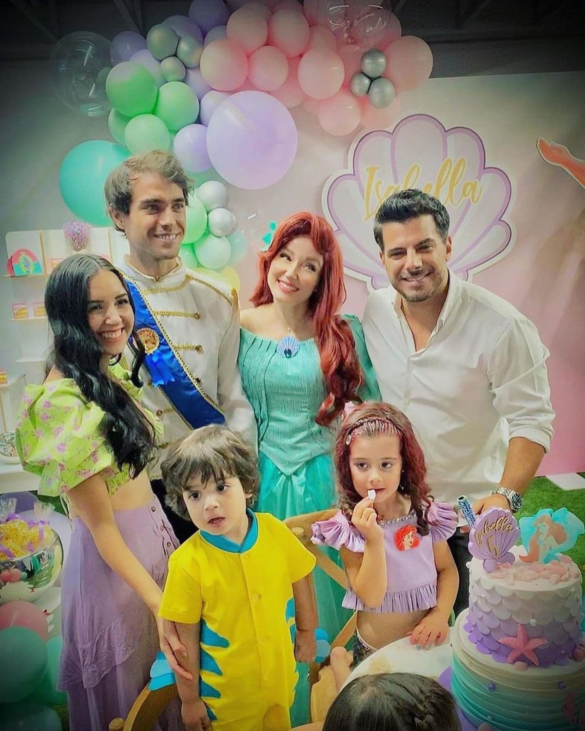 Fátima Torre celebra el cumpleaños de su hija y la transforma en ‘La Sirenita’