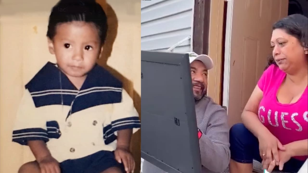 Chica usa su talento para 'reunir' a su hermano fallecido con sus papás y el resultado te hará llorar